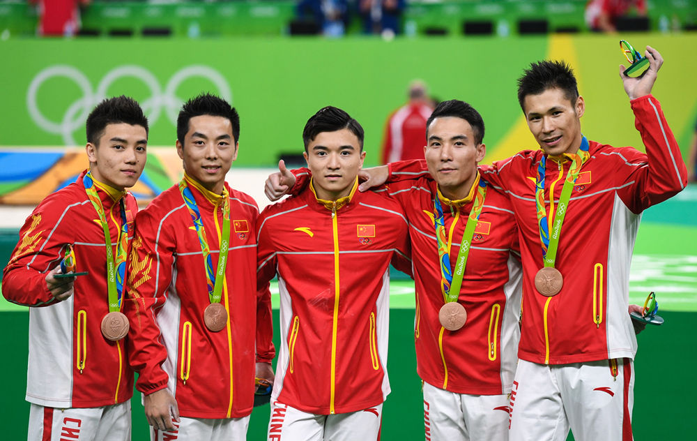 英国男团赢得体操团体赛冠军